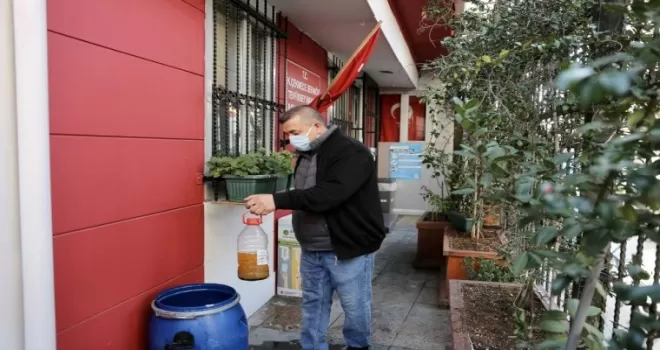 Küçükçekmece’de atık yağlar geri kazandırılıyor
