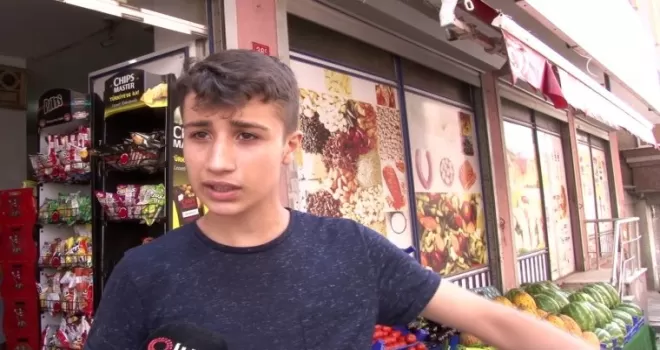 Küçükçekmece’de bebeği kurtaran genç konuştu
