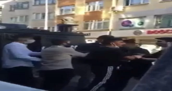 Küçükçekmece’de hareketli anlar
