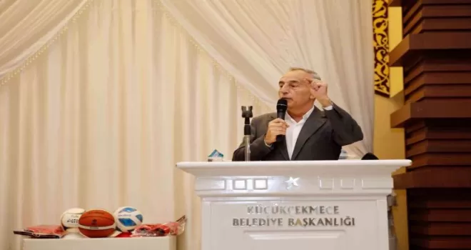 Küçükçekmece’de okul ve amatör spor kulüplerine malzeme desteği
