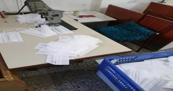 Küçükçekmece ve Eyüpsultan’da kaçak maske operasyonu: 73 bin maske ele geçirildi
