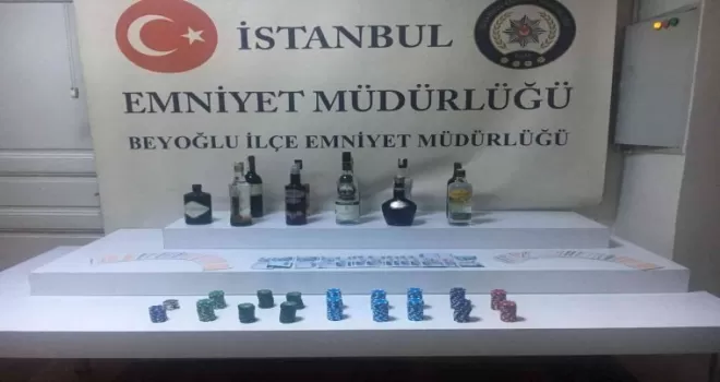 Kumar oynanan işyerine polis baskını
