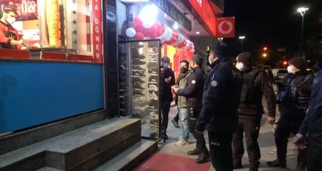 Kurallara uymayan markete ceza
