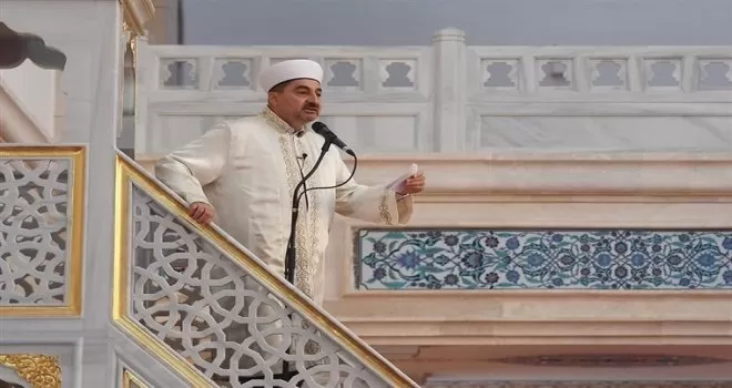 Kuzey Ankara Camii’nde cuma namazı eda edildi

