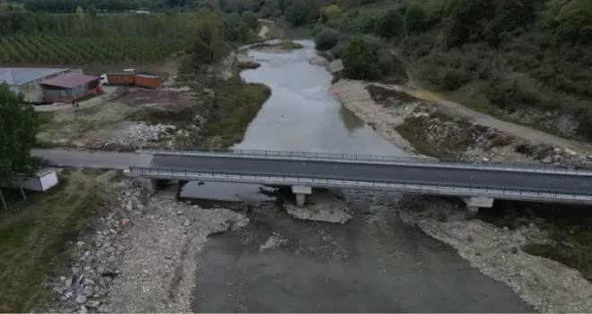 Kuzey kırsalında ulaşım tablo gibi yenileniyor