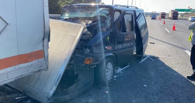 Kuzey Marmara Otoyolu’nda trafik kazası: 2 ağır yaralı
