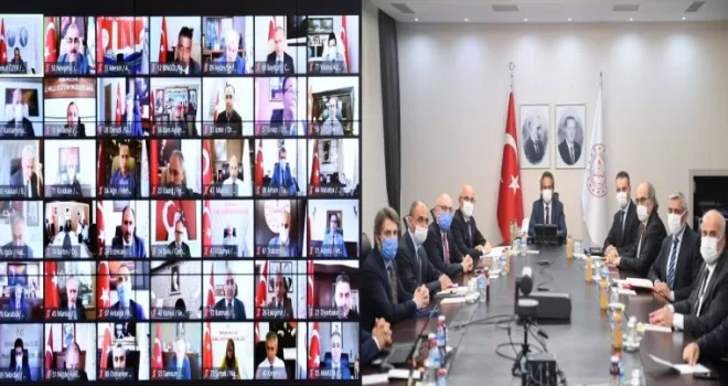 LGS için son hazırlıklar gözden geçirildi
