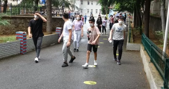 LGS maratonu sona erdi.
