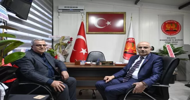 Malatya Büyükşehir’den esnaf odalarına ziyaret