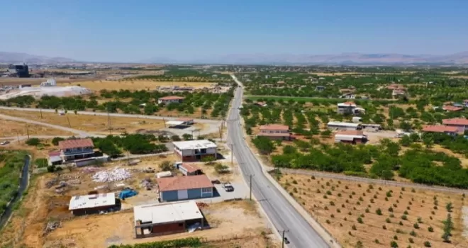 Malatya Büyükşehir’in yol yatırımları sürüyor
