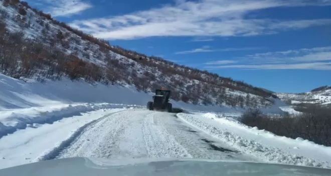 Malatya’da 56 mahallede kar mesaisi