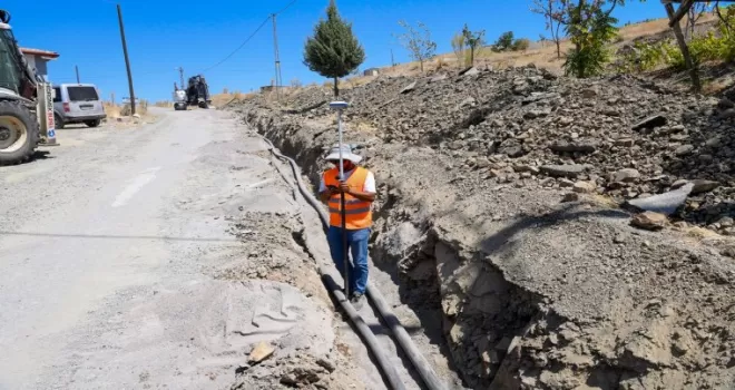Malatya MASKİ, Hacıyusuflar’da içme suyu altyapısını yeniliyor