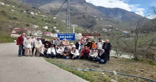 Malezyalı turistler Kuş diline hayran kaldı
