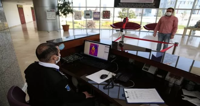 Maltepe Belediyesi’nde “termal kamera” önlemi
