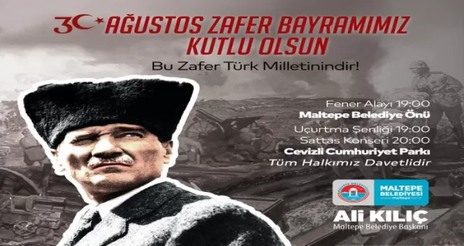 Maltepe’de 30 Ağustos coşkusu

