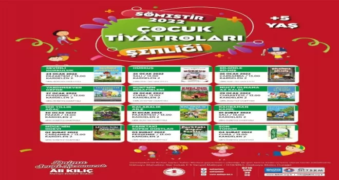 Maltepe’de ‘Çocuk Tiyatroları Şenliği’ başlıyor
