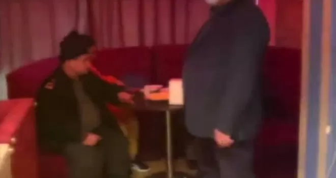 Maltepe’de pavyona çevrilen işyerine baskın kamerada
