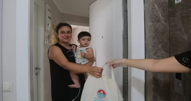 Maltepeli bebeklere ‘Hoş geldin’ hediyesi

