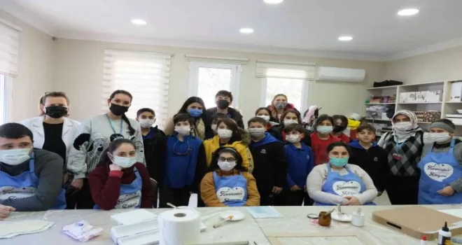 Maltepeli öğrencilerden Üreten Engelliler Merkezi’ne anlamlı ziyaret
