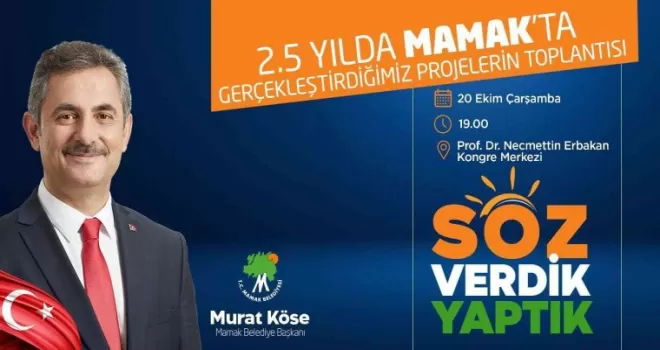 Mamak Belediye Başkanı Köse: “Söz verdik, yaptık”

