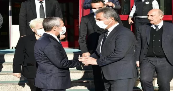 Mamak Belediye Başkanı Köse, Tahmazoğlu’nu ağırladı
