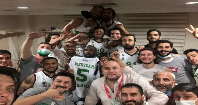 Mamak Belediyesi Basketbol Takımı’ndan farklı galibiyet
