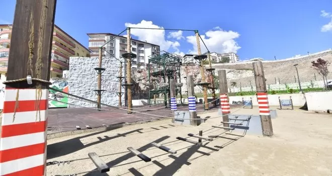 Mamak Belediyesi’nden “Macera Dolu Park”
