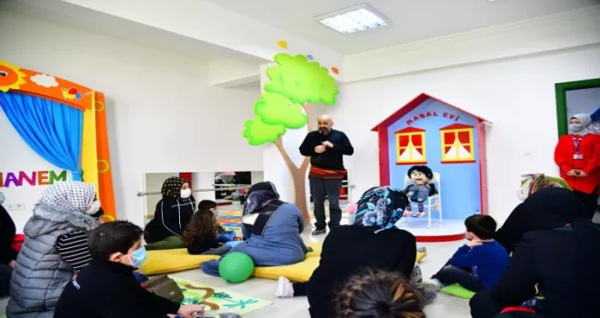 Mamak Belediyesi’nden meddah gösterisi
