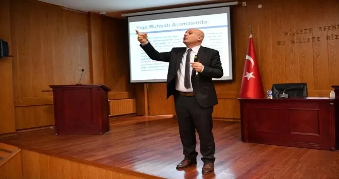 Mamak Belediyesi personeline imar mevzuatı hakkında bilgilendirme semineri
