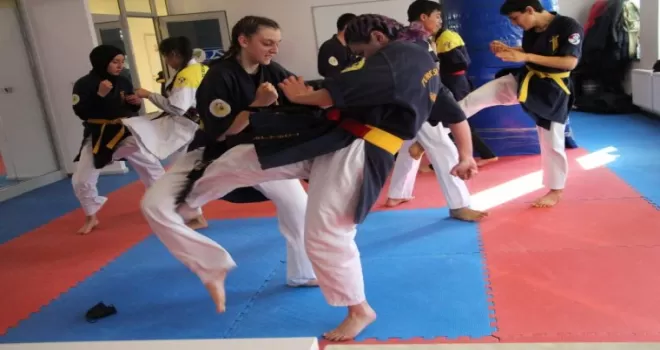 Mamak Belediyesi Sayokan Topluluğu sporcuları kıyasıya rekabet etti
