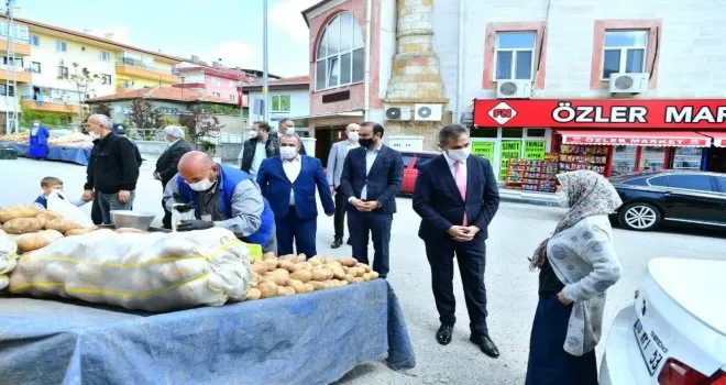 Mamak Belediyesinden sokak pazarı uygulaması
