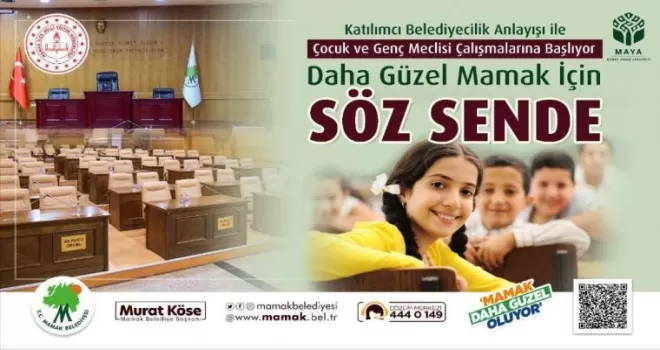 Mamak’ta Çocuk Gençlik ve Gençlik Meclisi kuruldu
