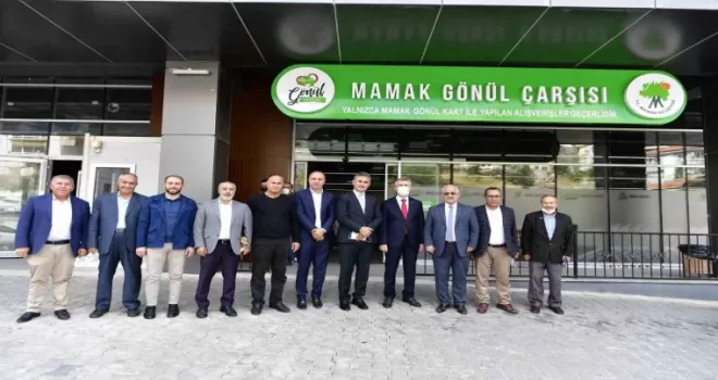 Mamak’ta gönüllere dokunan çarşı

