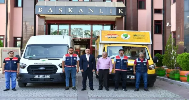 Mamak’tan Manavgat’a destek
