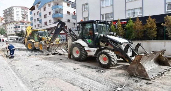 Mamak’tan rekor alt yapı hizmeti
