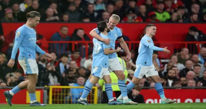 Manchester derbisi City’nin
