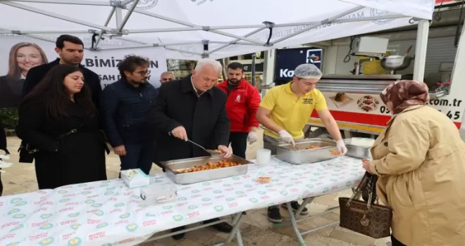 Manisa Büyükşehir’den 17 ilçede Gülşah Durbay için lokma hayrı