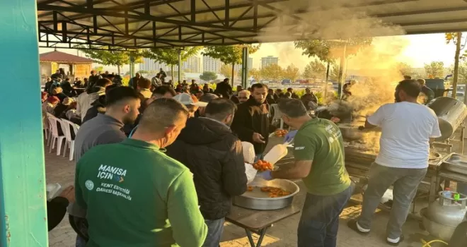 Manisa Büyükşehir’den vefat eden çalışanlarına lokma hayrı