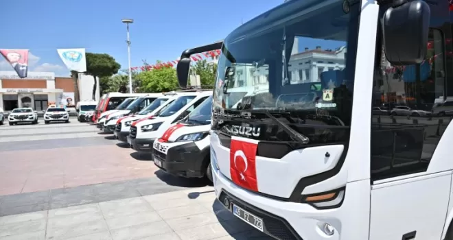 Manisa Büyükşehir’in araç filosuna 2,3 milyar liralık dev yatırım