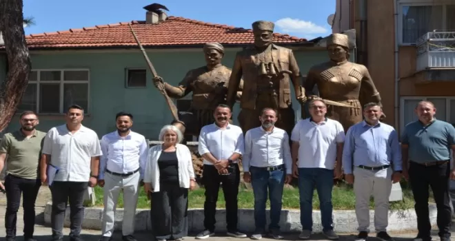 Manisa Büyükşehir Komisyon Üyeleri Demirci’yi gezdi