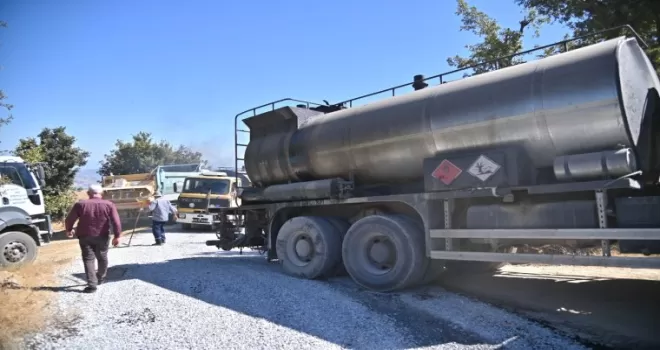 Manisa’da 40 yıl sonra gelen asfalt sevinci