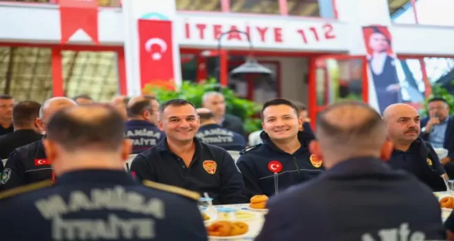 Manisa’da Başkan Dutlulu’dan itfaiye personeline teşekkür
