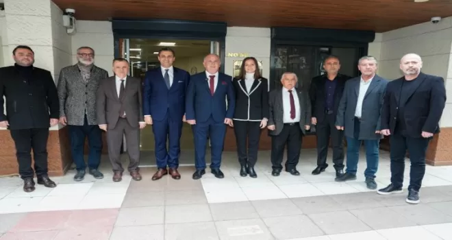Manisa’da belediye başkanlarından MESKOP’a ziyaret