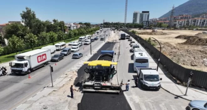 Manisa’da Cider Yolu çalışmaları hızlandı