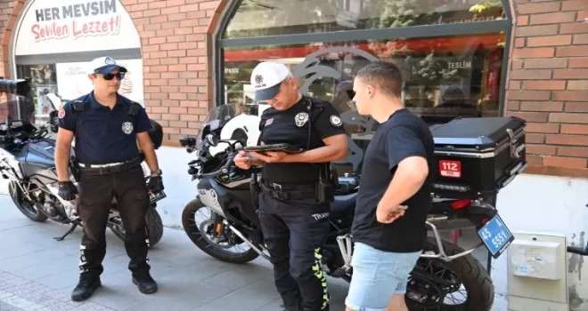 Manisa’da Trafik Zabıtasından kapsamlı kaldırım denetimi