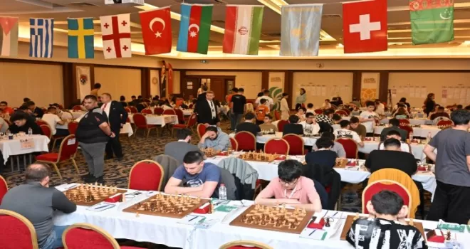 Manisa’da uluslararası satranç turnuvası heyecanı başladı
