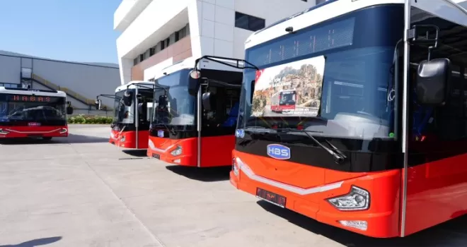 Manisa’nın ulaşım filosunu 15 yeni otobüs