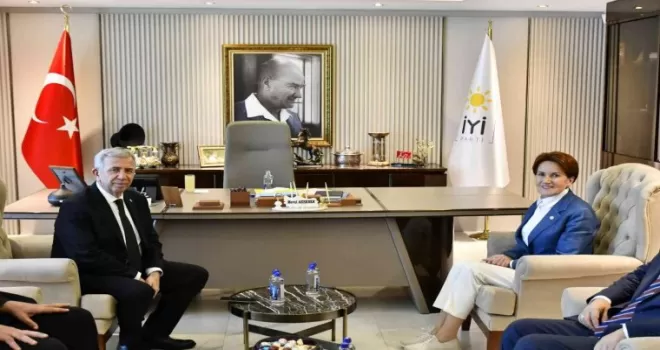 Mansur Yavaş’tan İYİ Parti Lideri Akşener’e bayram öncesi ziyaret
