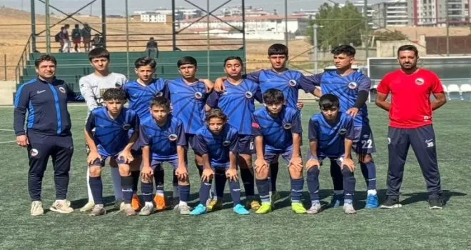 Mardin 1969 Spor U14 sahada fırtına gibi!