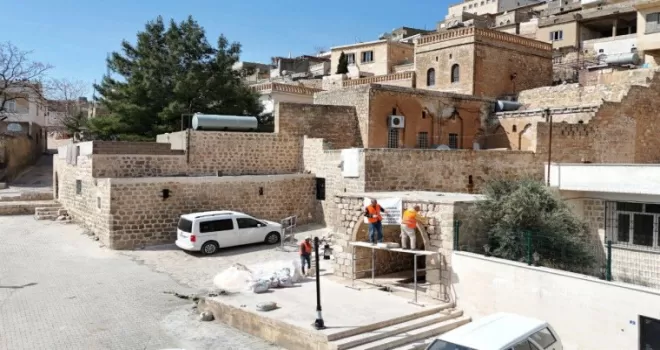 Mardin’de tarihi çeşmeler restore ediliyor